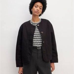 Everlane denim barrel jacket